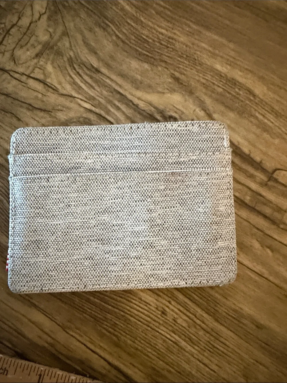 Herschel Supply Company Light Gray Wallet (Like New)